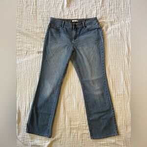 Coldwater Creek Women's Straight Leg Blue Jeans